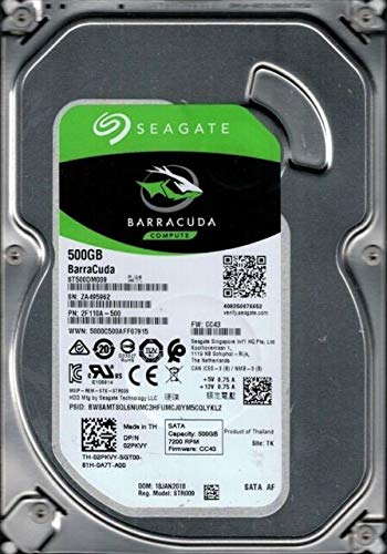 内蔵型ハードディスクドライブ Seagate Barracuda 500GB HDD ST500DM009 Amazon.com: Seagate Barracuda ST500DM009 500 GB Hard Drive - SATA
